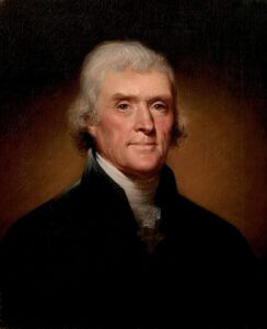 Jefferson and Adams were natural foils in public life.